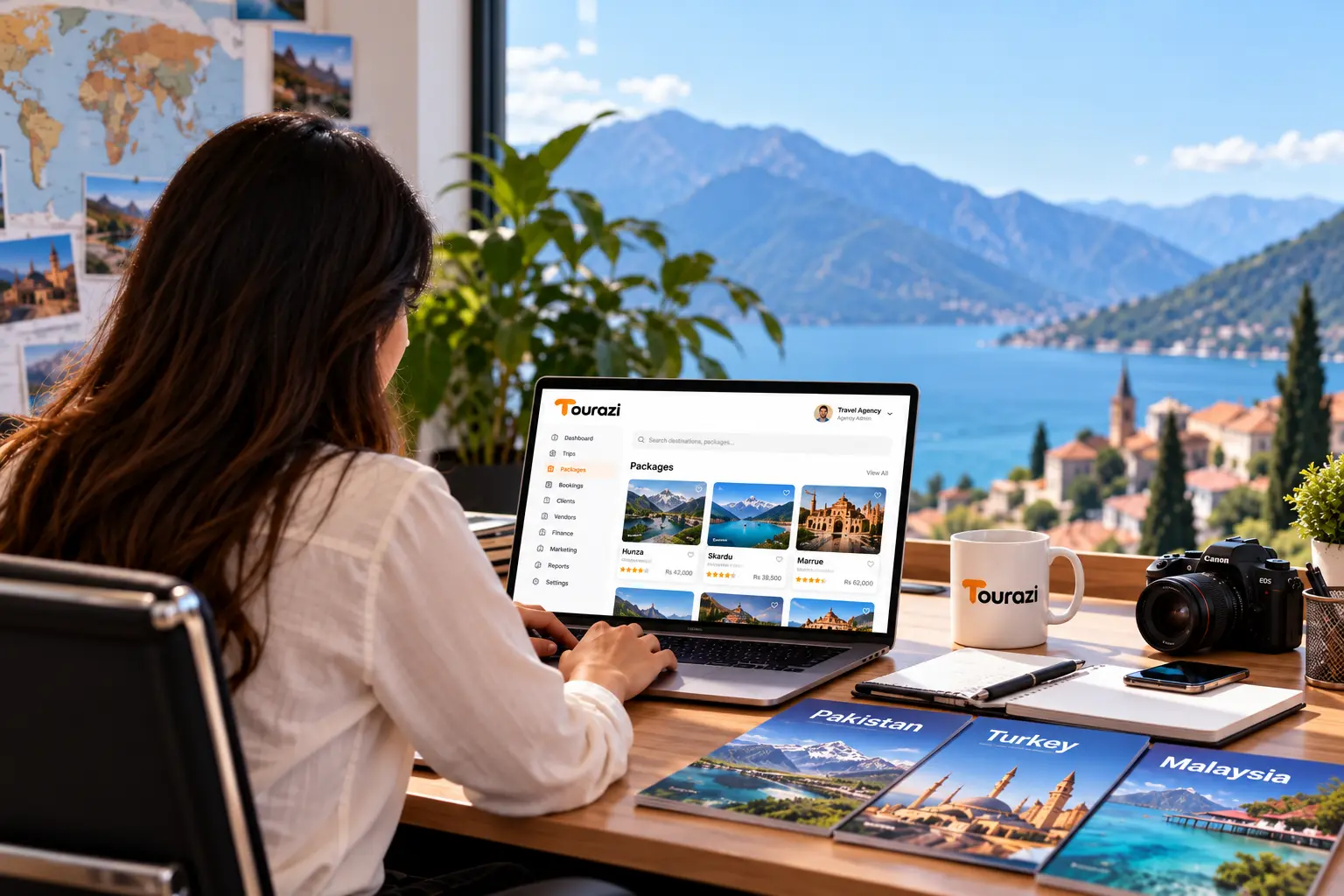 Travel agency trip planning